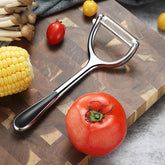 Stainless Steel Y Shaped Peeler, Vegetable Fruit Peeler, Ilium Vegetable Peeler, Stainless Steel Fruit Peelers For Kitchen, Ergonomic Non-Slip Grip Peeler